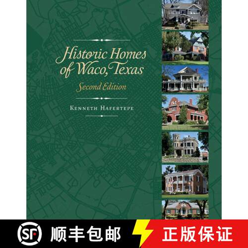 【3-4周达】精装 Historic Homes of Waco, Texas, Second Edition [9781648434181]