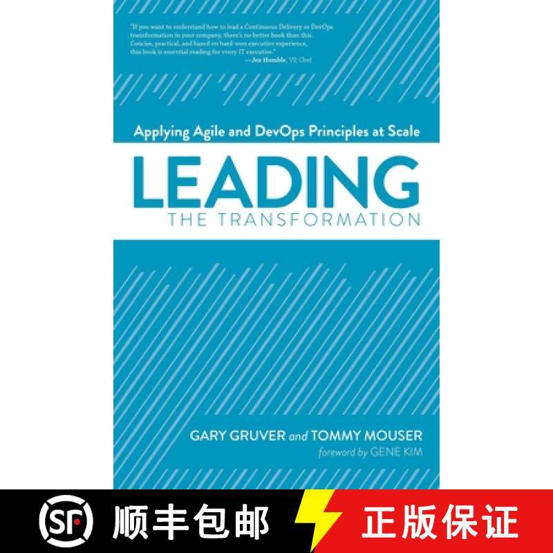 【3-4周达】Leading the Transformation : Applying Agile and DevOps Principles at Scale [9781942788010]