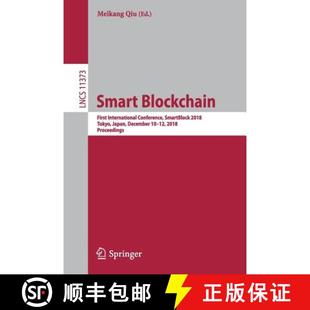 Smart 9783030057633 December... SmartBlock 4周达 2018 First Blockchain Japan International Tokyo Conference
