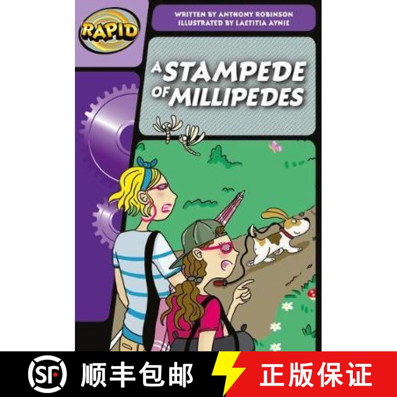 【2-3周达】Rapid Phonics Step 3: A Stampede of Millipedes (Fiction) [9780435126131]