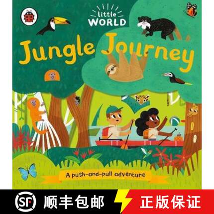 【3-4周达】Little World: Jungle Journey : A push-and-pull adventure [9780241373002]