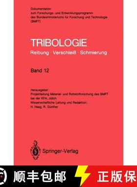 【3-4周达】Tribologie: Reibung · Verschleiß · Schmierung : Abrasivverschleiß, Mischreibung, Betri... [9783540500995]