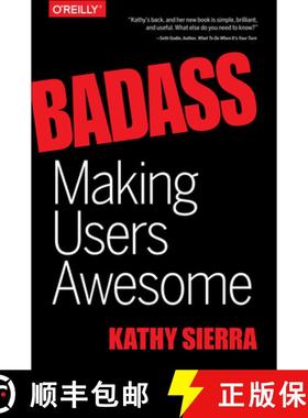 【3-4周达】Badass – Making Users Awesome [9781491919019]