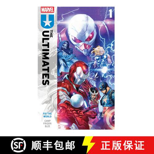 【3-4周达】Ultimates By Deniz Camp Vol. 1: Fix The World [9781302957513]