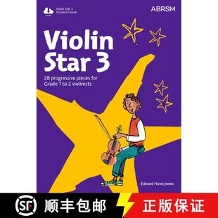 【3-4周达】Violin Star 3, Student's book, with audio [9781860969010]