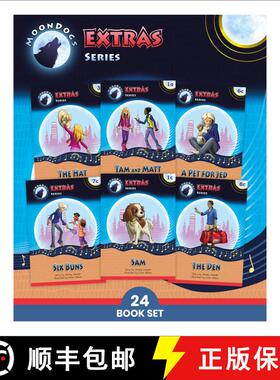 【3-4周达】Phonic Books Moon Dogs Extras Set 2: Decodable Phonic Books for Older Readers (CVC Level, ... [9780593844359]