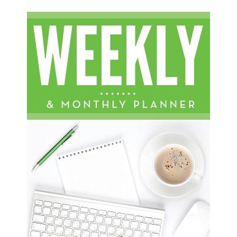 预订 weekly & monthly planner [9781681457352]