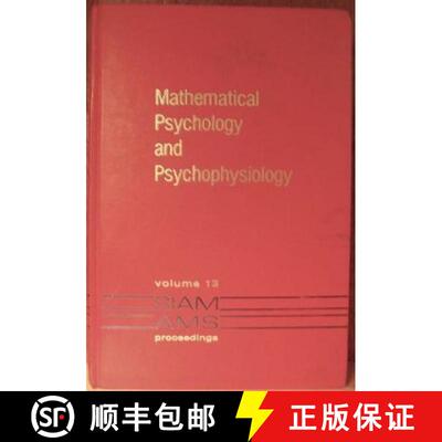 【3-4周达】精装 Mathematical Psychology and Psychophysiology [9780821813331]
