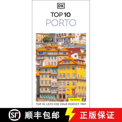 【3-4周达】DK Top 10 Porto : Top 10 lists for your perfect trip, plus an all-weather folded map [9780241719770]