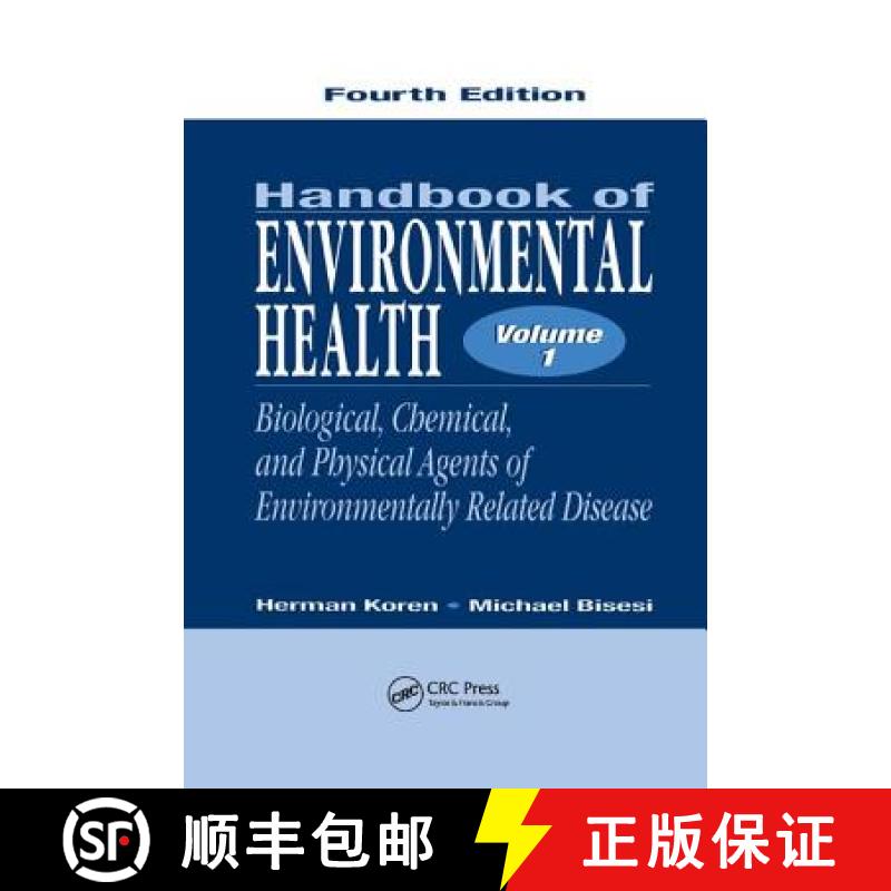 【3-4周达】Handbook of Environmental Health, Volume I: Biological, Chemical, and Physical Agents of E... [9780815371304]