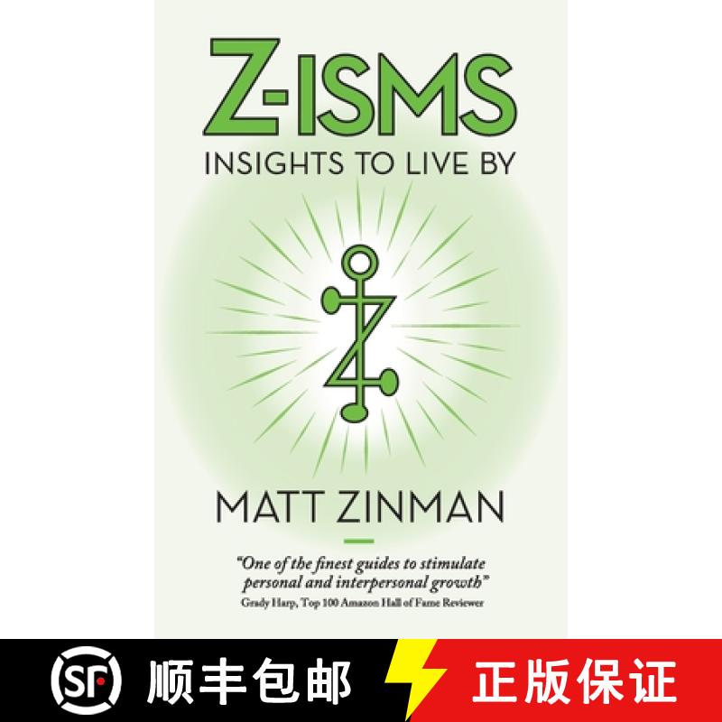 【3-4周达】Z-isms: Insights to Live By [9781734678109]