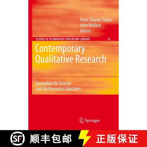 【3-4周达】精装 Contemporary Qualitative Research : Exemplars for Science and Mathematics Educators [9781402059193]