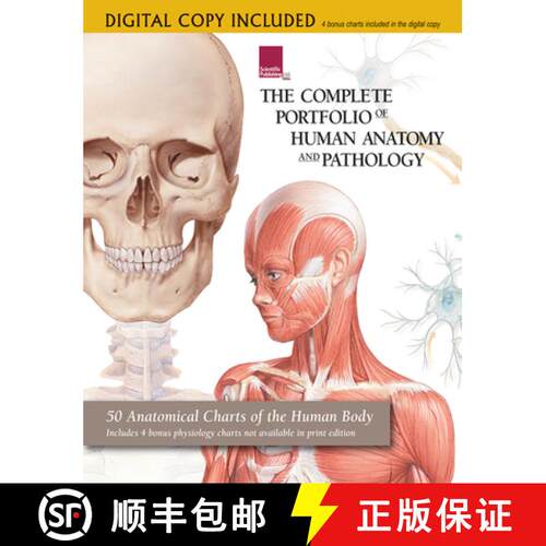 【3-4周达】精装 The Complete Portfolio of Human Anatomy and Pathology: Digital Copy [9781935612346]
