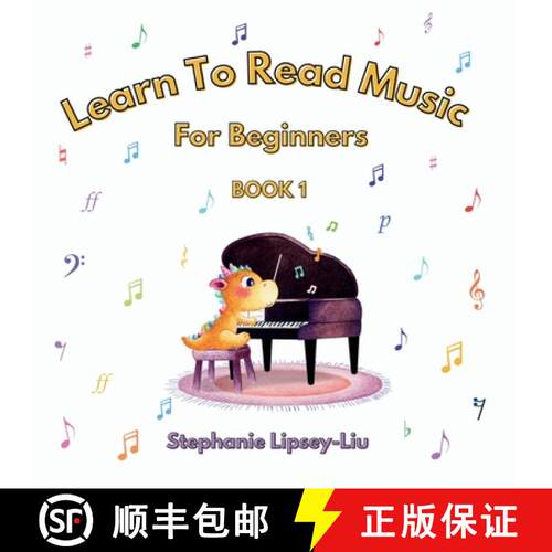 【3-4周达】Learn To Read Music For Beginners: Book 1 [9781917565004]
