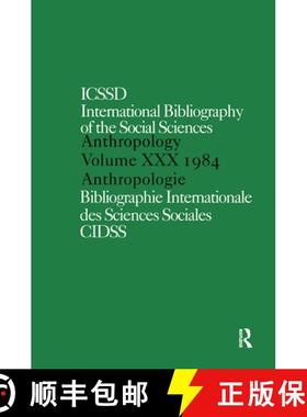 【3-4周达】IBSS: Anthropology: 1984 Vol 30: - Anthropology [9780422811408]