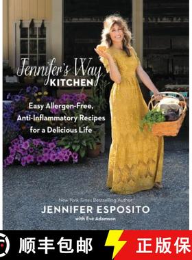【3-4周达】Jennifer's Way Kitchen: Easy Allergen-Free, Anti-Inflammatory Recipes for a Delicious Life [9781455596713]