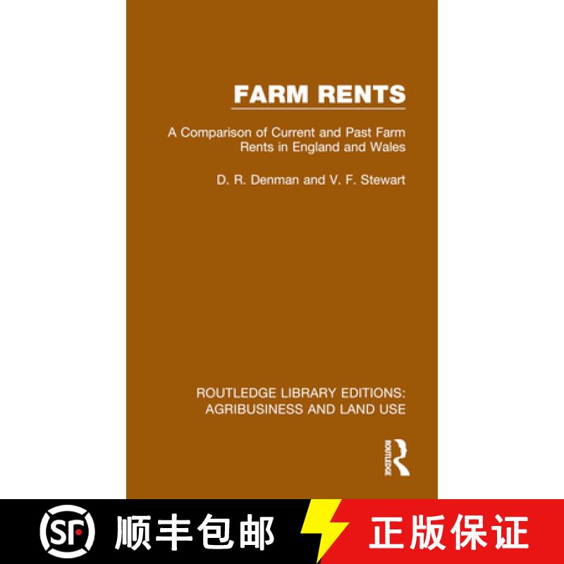 【3-4周达】Farm Rents: A Comparison of Current and Past Farm Rents in England and Wales [9781032479521]