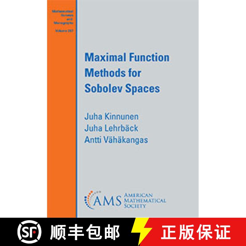 【3-4周达】Maximal Function Methods for Sobolev Spaces [9781470465759]