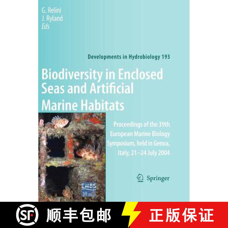 【3-4周达】Biodiversity in Enclosed Seas and Artificial Marine Habitats: Proceedings of the 39th Euro... [9789048175512]