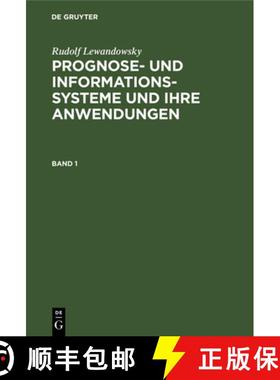 【3-4周达】Prognose- und Informationssysteme und ihre Anwendungen [9783110043112]