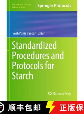 【3-4周达】Standardized Procedures and Protocols for Starch [9781071638682]