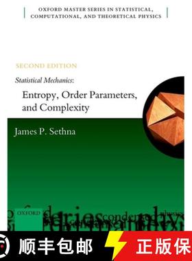 【3-4周达】Statistical Mechanics: Entropy, Order Parameters, and Complexity: Second Edition [9780198865247]