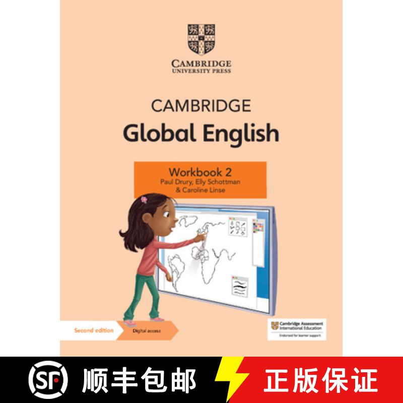 【2-3周达】Cambridge Global English Workbook 2 with Digital Access (1 Year): For Cambridge Primary an... [9781108963657]