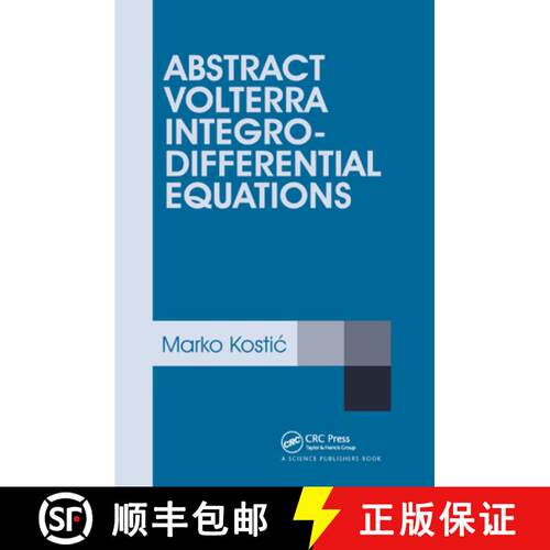 【3-4周达】Abstract Volterra Integro-Differential Equations [9780367377670]