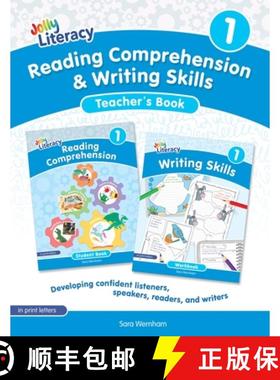 【3-4周达】Reading Comprehension & Writing Skills Teacher's Book 1: In Print Letters (American Englis... [9781835822685]