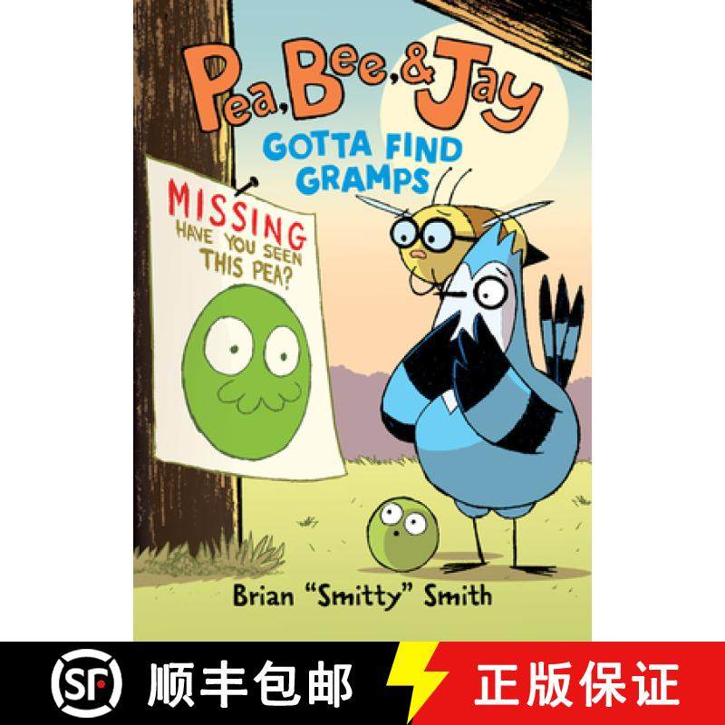 【3-4周达】Pea, Bee, & Jay #5: Gotta Find Gramps: A Graphic Novel [9780063236691]