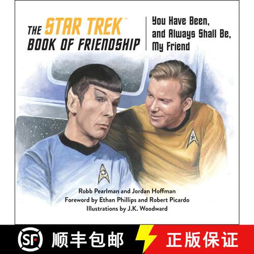 【3-4周达】精装 The Star Trek Book of Friendship: You Have Been, and Always Shall Be, My Friend [9781637740514]