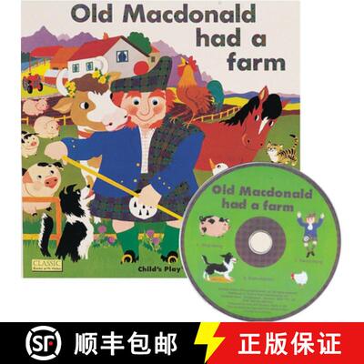 【3-4周达】Old MacDonald Had a Farm [With CD (Audio)] [9781846432682]