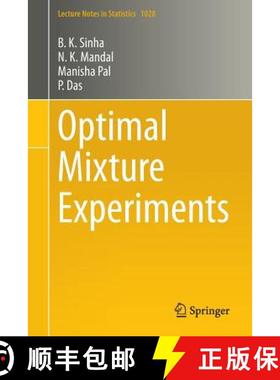 【3-4周达】Optimal Mixture Experiments [9788132217855]