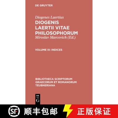 【3-4周达】Diogenes Laertius: Vitarum CB [9783598713194]