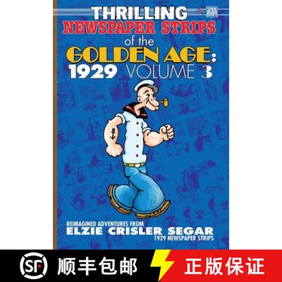 【3-4周达】Thrilling Newspaper Strips of the Golden Age, 1929 Volume 3 (A4) [9781998564712]