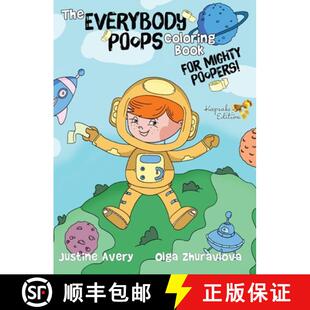 【3-4周达】The Everybody Poops Coloring Book for Mighty Poopers! [9781638822004]