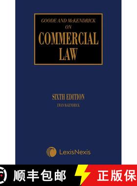 【3-4周达】Goode and McKendrick on Commercial Law Sixth Edition [9781474317238]