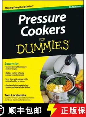 【3-4周达】Pressure Cookers For Dummies, 2Nd Edition [Wiley生活类] [9781118356456]