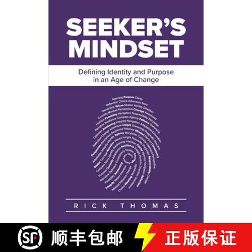 【3-4周达】精装 Seeker's Mindset: Defining Identity and Purpose in an Age of Change [9798950075025]