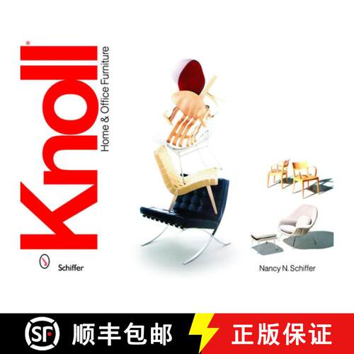 【3-4周达】精装 Knoll Home and Office Furniture [9780764323959]
