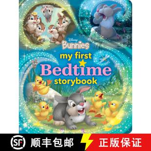 First Storybook 9781368052696 Bedtime 4周达 Bunnies Disney