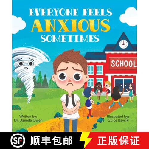 【3-4周达】精装 Everyone Feels Anxious Sometimes [9781955151313]
