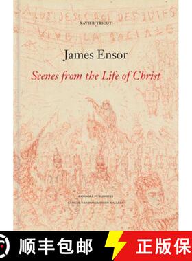 【3-4周达】精装 James Ensor : Scenes from the Life of Christ [9789053254745]