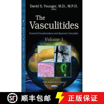 【3-4周达】精装 Vasculitides: Volume 1 -- General Considerations & Systemic Vasculitis - Vasculitides... [9781634631105]