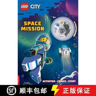 LEGO® CITY: Space Mission minifigure activity book (with astronaut minifigure and space rover) [9781837250028]