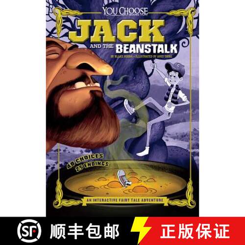 预订 Jack and the Beanstalk: An Interactive Fairy Tale Adventure [9781491459300]