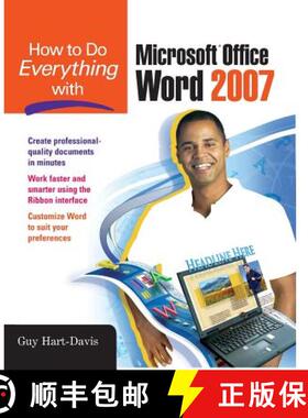 【3-4周达】How to Do Everything with Microsoft Office Word 2007 [9780071490696]