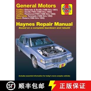 【3-4周达】Gm: Cadillac Eldorado & Seville 1986-91, Deville Fwd 1986-93, Fleetwood Fwd 1986-92, Oldsm... [9781563923470]