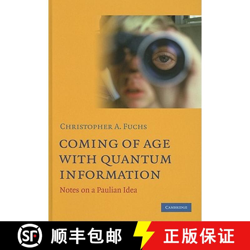 【3-4周达】Coming of Age With Quantum Information: Notes on a Paulian Idea [9780521199261]