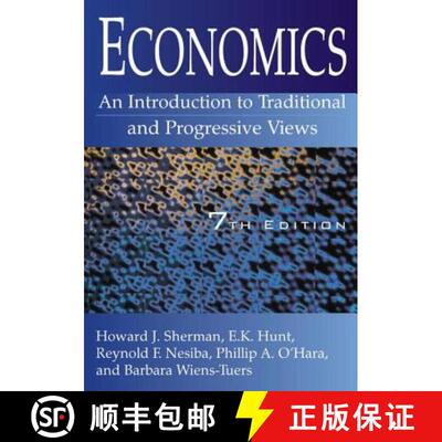 【3-4周达】Economics: An Introduction to Traditional and Progressive Views: An Introduction to Tradit... [9780765616685]